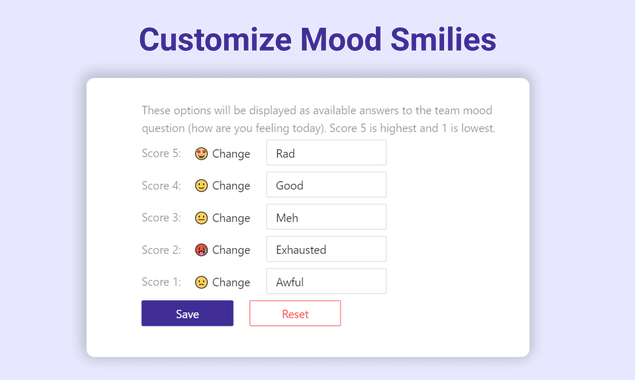 Slack Mood Check-in by Troopr