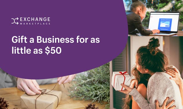 Gift A Business by Exchange + Shopify