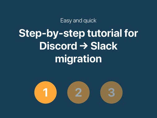 Discord → Slack