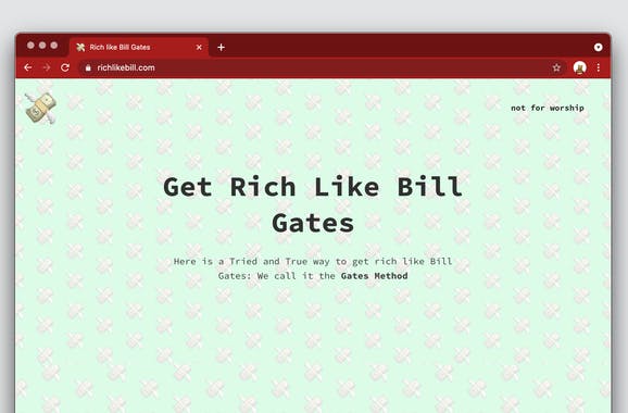 Rich like Bill