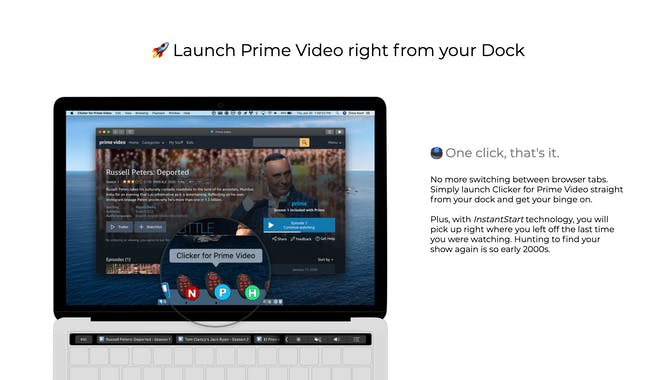 Clicker for Prime Video