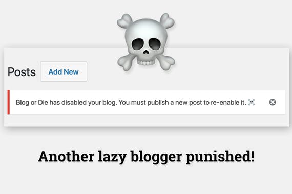 Blog or Die