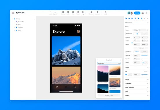 Unsplash for Framer