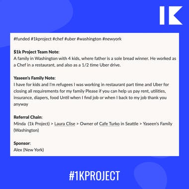 The 1k Project