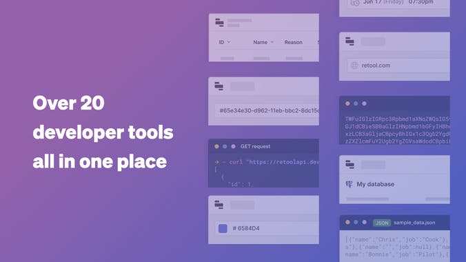 Developer Utilities by Retool