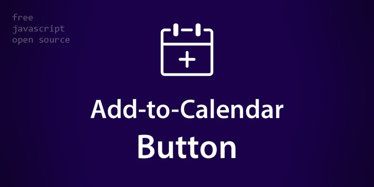 Add-to-Calendar Button Generator