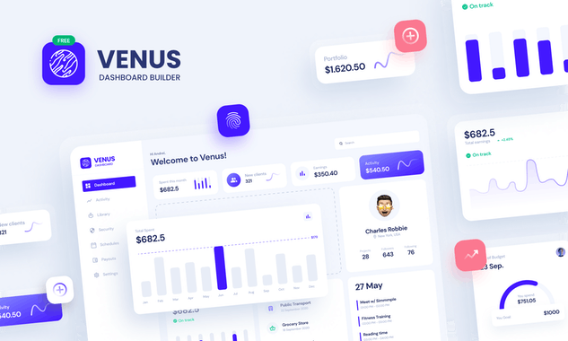 Venus - Dashboard Builder for Figma