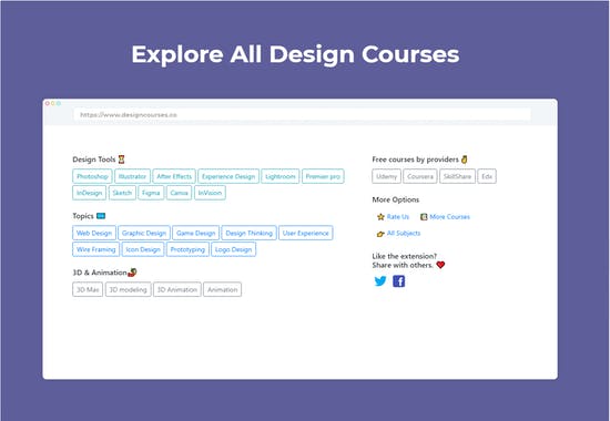 Design Courses Tab