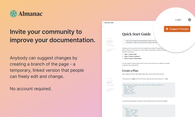 Crowdsourced Technical Docs by Almanac