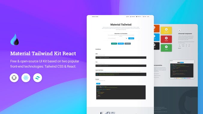 Material Tailwind Kit React