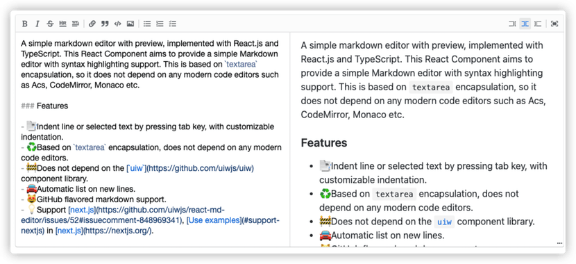 React Markdown Editor