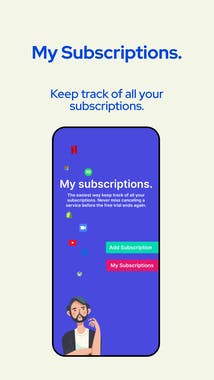 My Subscriptions Tracker App