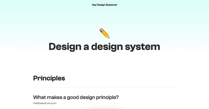 Hey Design Systems