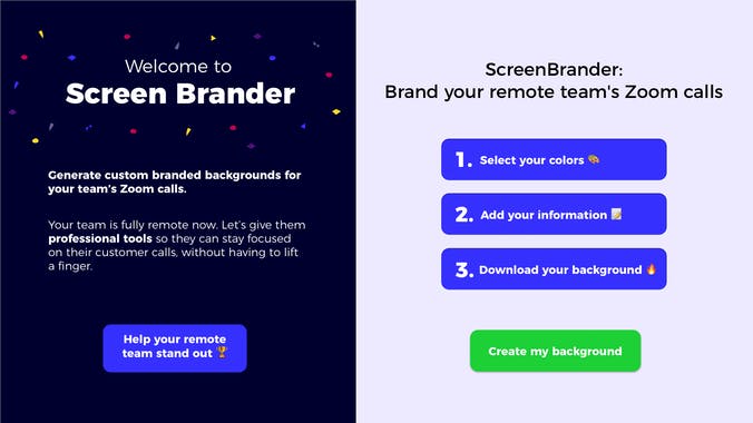 Screen Brander