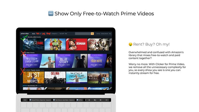 Clicker for Prime Video