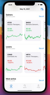 SwiftUI Stock Charts for iOS