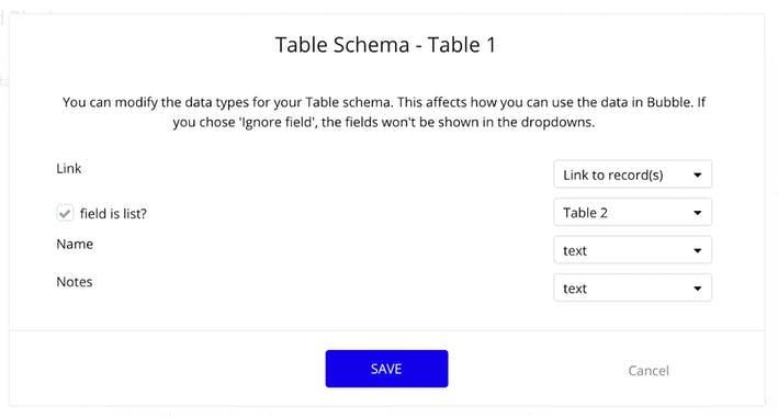 Bubble Airtable Integration