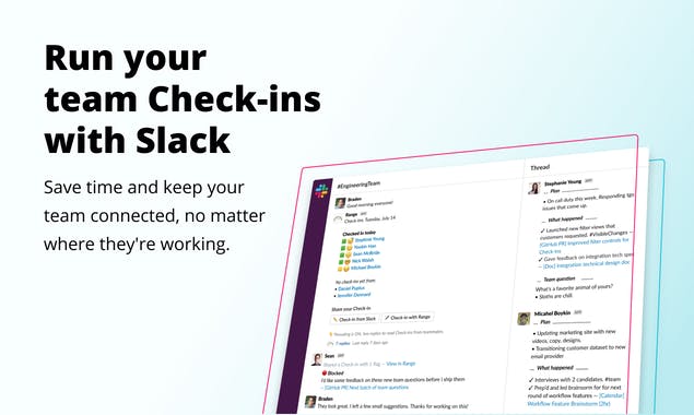 Range app for Slack