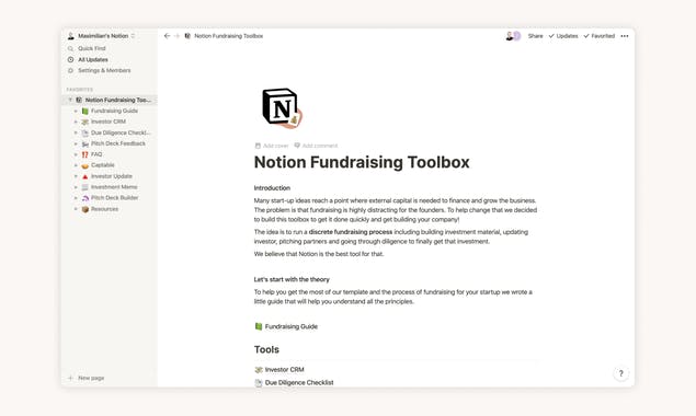 Fundraising Template