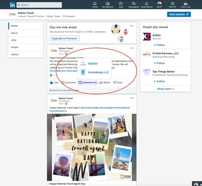 Linkedin Commenting Tool