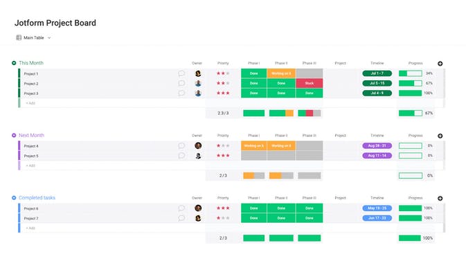 JotForm + monday.com Integration