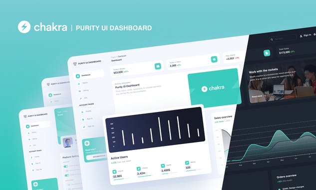 Purity UI Dashboard