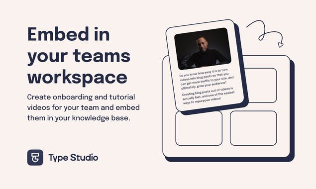 Video to Article by Type Studio