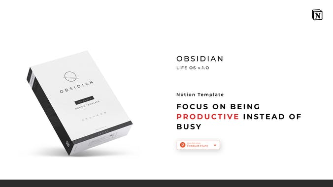 Obsidian Life OS : Notion template