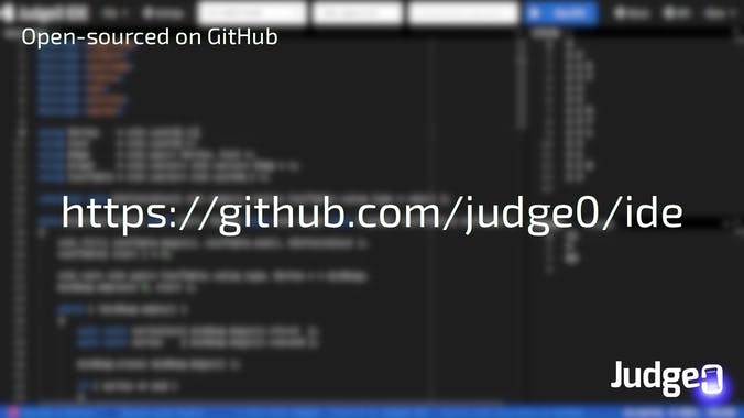 Judge0 IDE