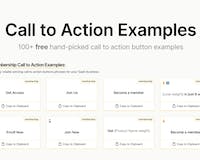 Call to Action Examples
