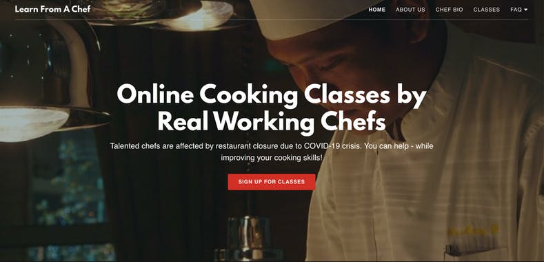 Learn From A Chef