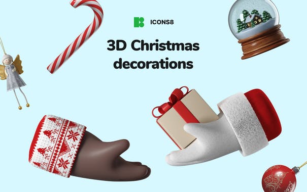 3D Christmas Decorations