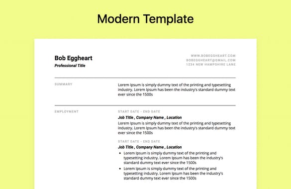 Resume Builder