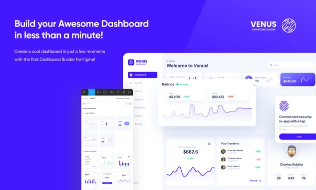 Venus - Dashboard Builder for Figma