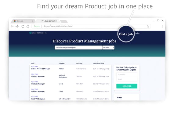 Product Jobs