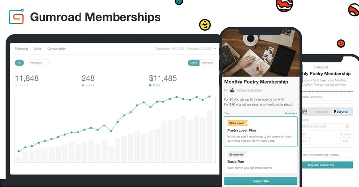 Gumroad Memberships