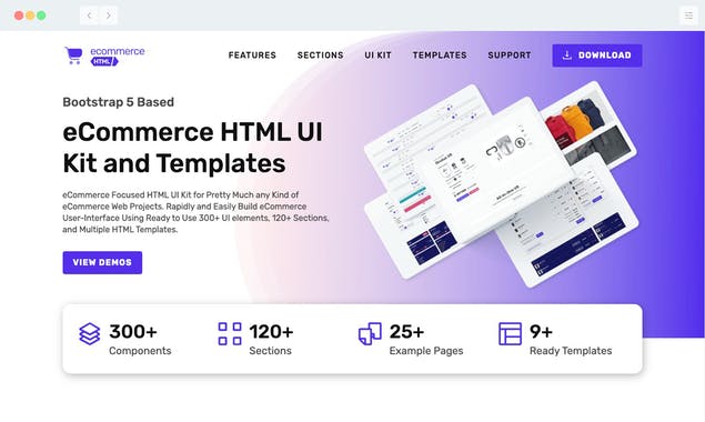 eCommerce HTML