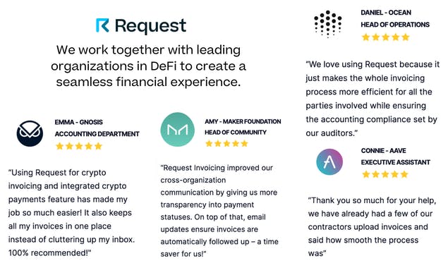 Request Finance