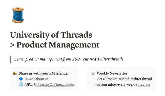 Uni of Threads