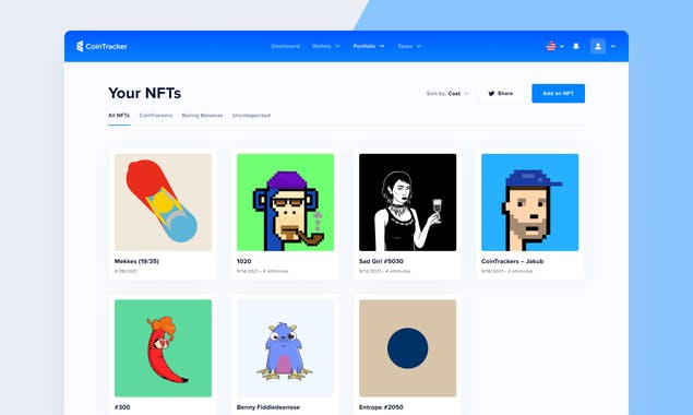 CoinTracker for NFTs