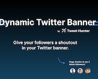 Dynamic Twitter Banner