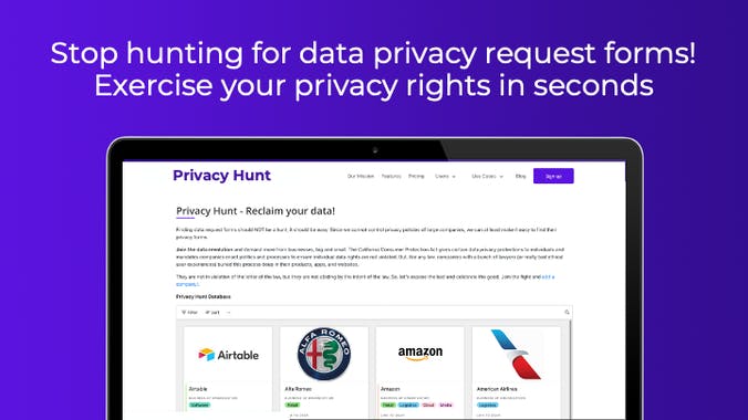Privacy Hunt