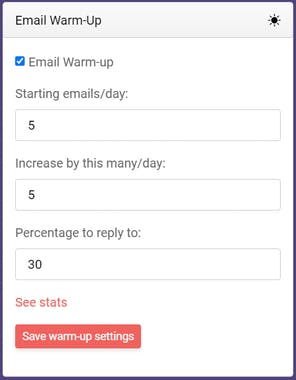 Cold Email Warmup by GMass