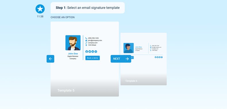 Free Email Signature Template Generator