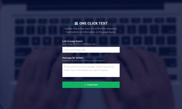 OneClickTest