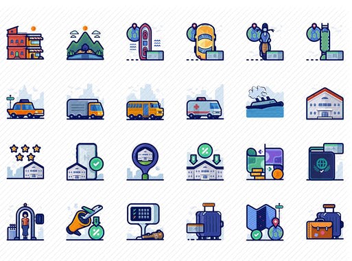 1000 Detailed Creative Icons