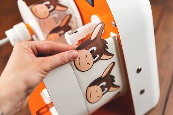 Label Dispenser by Sticker Mule