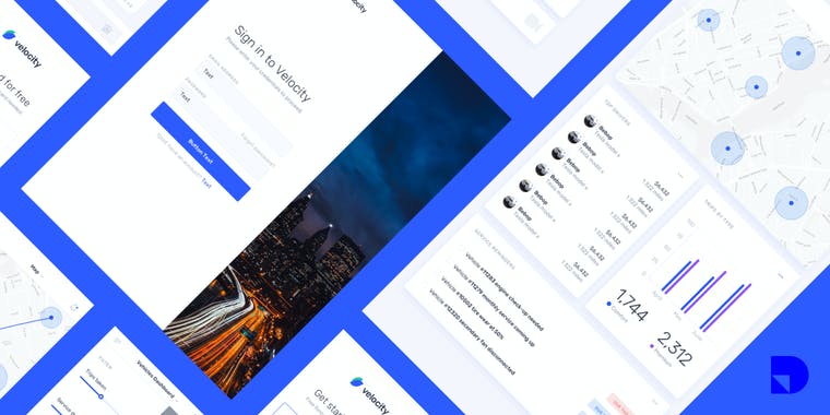 Velocity UI kit by InVision