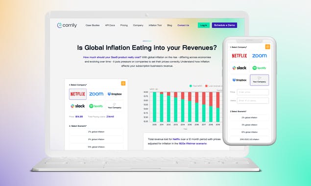 Inflation Scenario Simulator by Corrily