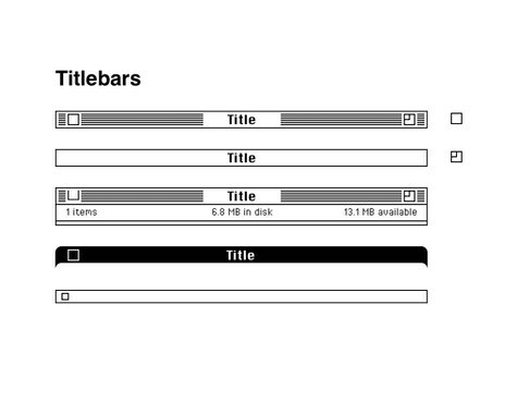 Classic Macintosh UI Kit